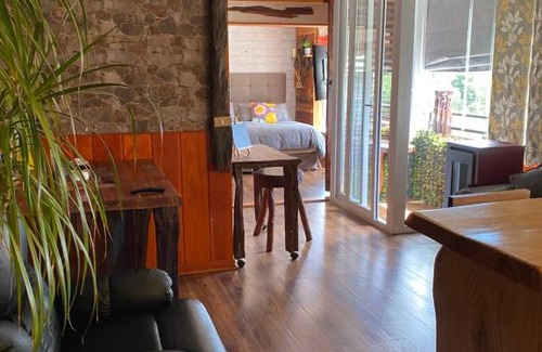Temuco Apartment | Centro de Temuco Depto único, rústico y a pasos de todo Incluye estacionamiento