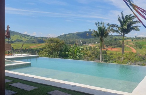 Bairro Canedos House | Chácara com Piscina Climatizada