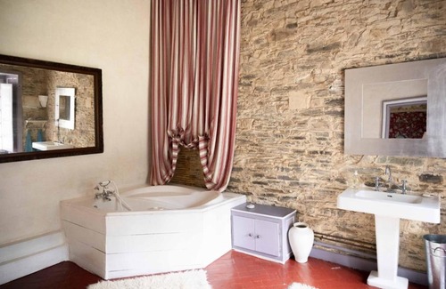 Bourg-des-Comptes Bed & Breakfast | Château du Boschet chambre Pierre de Lescouet