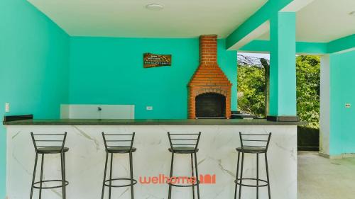 Nazare Paulista House | Chacara em Nazare Paulista com Varanda Gourmet