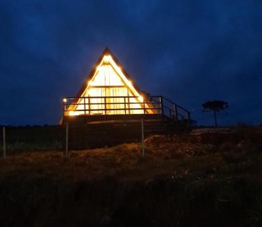 Bom Jardim da Serra Cabin | Chalé A-Frame da Fazenda