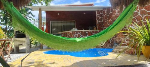 Fortim House | chalé com cozinha dois quartos e piscina privativa