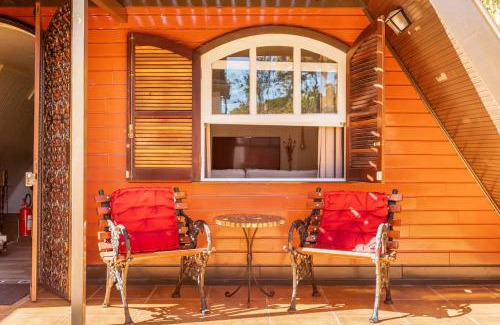 Loteamento Jardim Veu da Noiva Ski Chalet | Chalé Pinot com Lareira