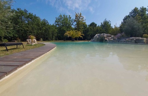 Queyrac Ski Chalet | Chalet à Proximité de L'océan Avec Piscine Insolite