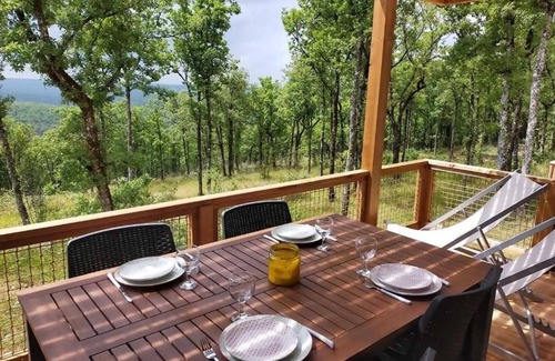 Saint-Cirq-Lapopie Ski Chalet | Chalet 3 étoiles - Piscine - efchbh