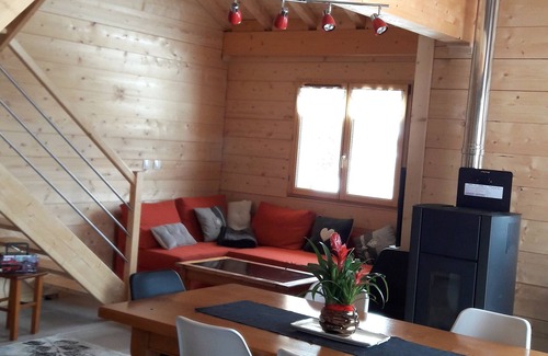 Morbier Ski Chalet | Chalet 4 * new Jura Morbier les Gentianes