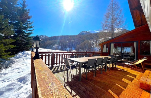 Allos Ski Chalet | Chalet 5 min from La Foux d'Allos resort-1700m ALT-12 pers Max