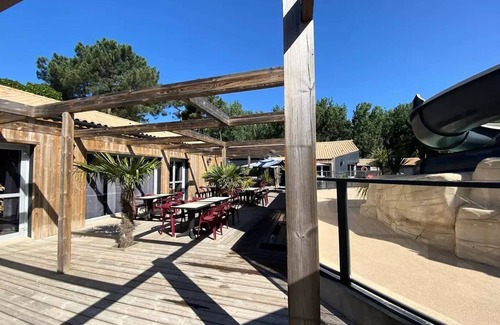 Saint-Hilaire-de-Riez Ski Chalet | Chalet Access 2 Schlafzimmer - Mehra 5 Personen