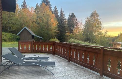 Belfahy Ski Chalet | Chalet avec jacuzzi privé, vue sur les Vosges
