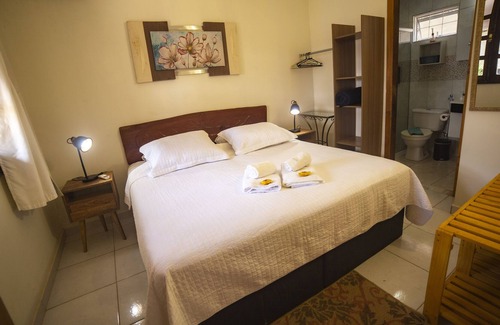 Alto Paraiso de Goias House | Chalet Beija-flor 2 suites, heated pool and sauna.