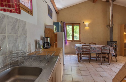 Darbres Ski Chalet | Chalet 'Bleu 6 Personnes Piscine' with Mountain View, Private Terrace and Wi-Fi