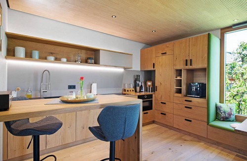 Horgenzell House | Chalet 'Bodensee Oberschwaben' with Private Terrace, Private Garden and Wi-Fi