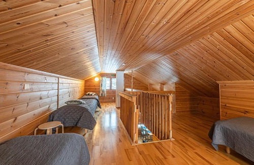 Sirkka Ski Chalet | Chalet cheminee sauna PAS DE DRAP PAS DE SERVIETTE MENAGE COMPRIS