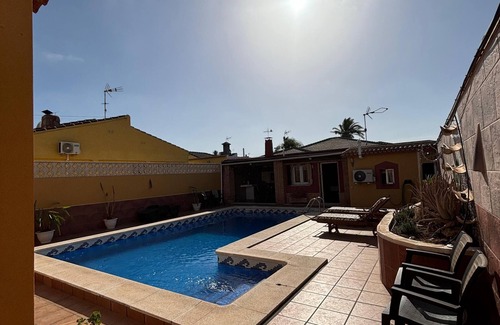 Los Balcones Ski Chalet | Chalet con Piscina en Los Balcones,torrevieja, (apta Para Mascotas