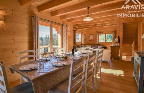 Le Grand-Bornand Ski Chalet | Chalet cosy de 4 chambres pour 8 personnes, proche bus et pistes, équipement complet et moderne ! - FR-1-391-47
