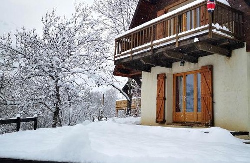 Allos Ski Chalet | Chalet d'une chambre avec jardin amenage a Allos a 1 km des pistes