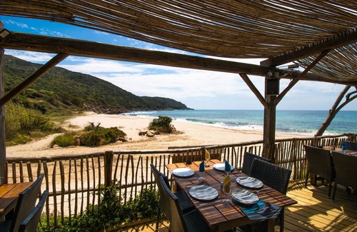 Coti-Chiavari House | Chalet 'De La Plage Serena' with Sea View, Wi-Fi and Air Conditioning