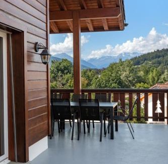 Lens Ski Chalet | Chalet des Alpes - Sunset View - Crans-Montana