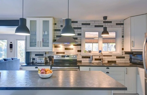 Nominingue Ski Chalet | Chalet des Becassines - Waterfront & Spa