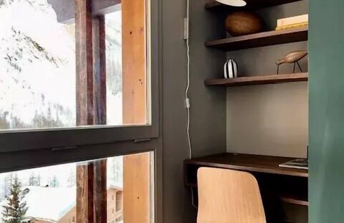 Val-d'Isere Apartment | Chalet Du Jardin Alpin Ii - Charming 3 rooms for 4 to 5 people, located in Val d'Isère in the La Legettaz district at the foot of the slopes
