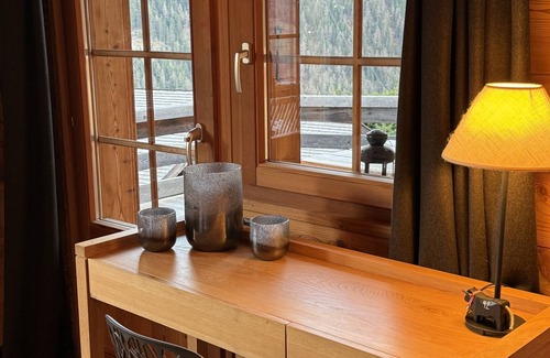 Grimentz Ski Chalet | Chalet Grimentz - Splendid view (Weisshorn - 4506 m) and guaranteed calm