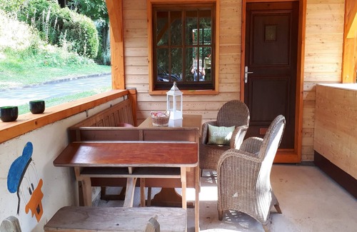 Schoenecken Apartment | Chalet in Reinskopf with Fireplace & Balcony