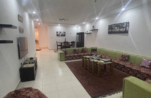 Al Khiran Ski Chalet | Chalet on the ground, the sea is 10 meters away