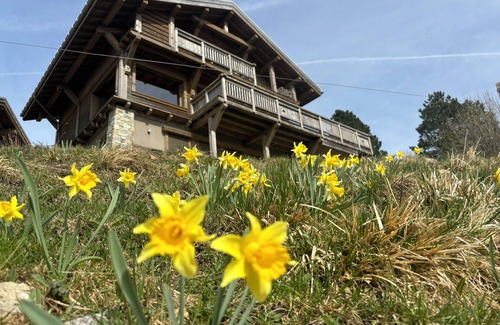 La Bresse Ski Chalet | Chalet "Le Paradis Blanc" offering peace and quiet, sauna and jacuzzi with breathtaking views.