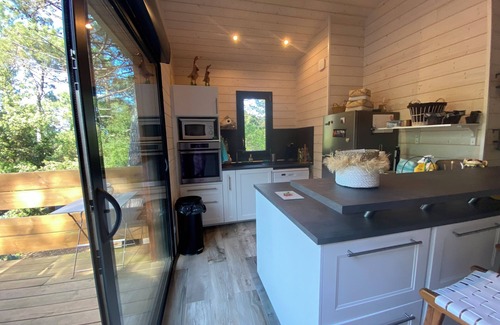 Lacanau-Ocean Ski Chalet | Chalet overlooking the pine forest