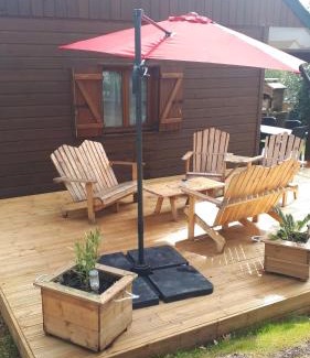 Erquy House | chalet sous les pins
