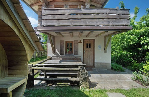 Sankt Englmar Ski Chalet | Chalet 'Tiny Hideaway' with Mountain View, Private Terrace and Private Garden