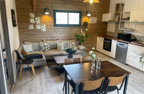 Vallon-Pont-d'Arc Ski Chalet | Chalet tous confort avec piscine lagon