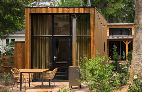 Nunspeet House | Chalet with sleeping loft and terrace