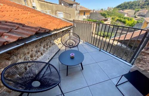 Saint-Peray Apartment | Chaleureux T3 avec terrasse/Proche Valence