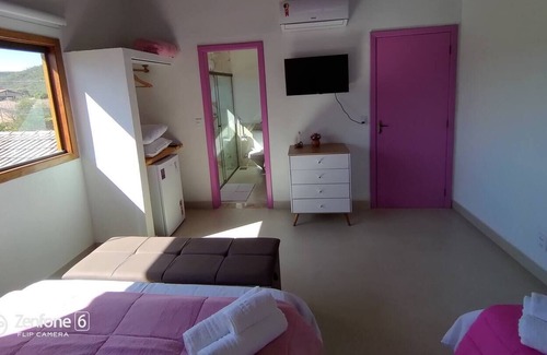 Sao Jorge Apartment | Chapada dos Veadeiros-tronco do Ipê-suíte Rosa - Até 2 Pessoas