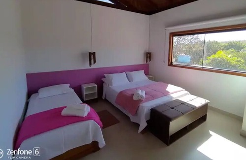 Sao Jorge Apartment | Chapada dos Veadeiros-tronco do Ipê-suíte Rosa - Até 2 Pessoas