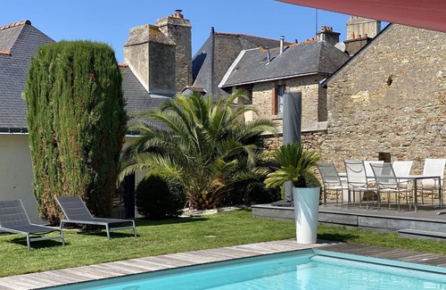 Vannes House | Character house on the port of Vannes with swimming pool