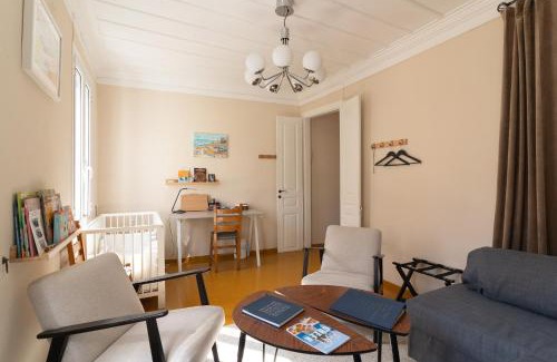 Koroni Apartment | Charites: Terrace with Seaview - 100m to the beach