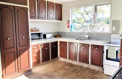 Atarau House | Charlies Farm Cottage - sunny central spot for fishing, swimming, exploring.
