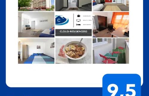 Villeneuve-la-Garenne Apartment | Charmant 2 pièces proche de Paris