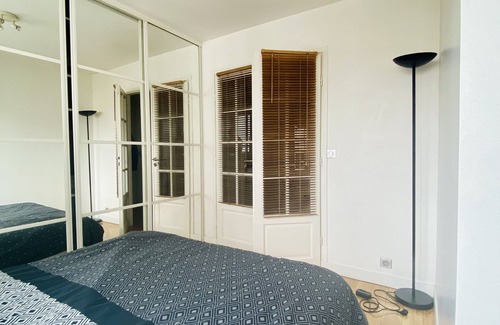 Quartier de la Maison-Blanche Apartment | Charmant 2 Pièces, 38m2, au Coeur de la Butte aux Cailles, Entièrement Équipé