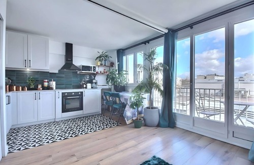 Saint-Vincent-de-Paul Apartment | Charmant T2 à Deux pas du Canal St-martin - Jardin Villemin