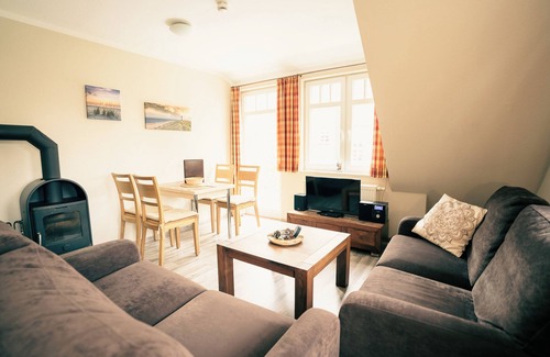 Spiekeroog Apartment | Charmantes Appartement für 4 Personen im Haus Seeschwalbe int Dörp am Noorderpad