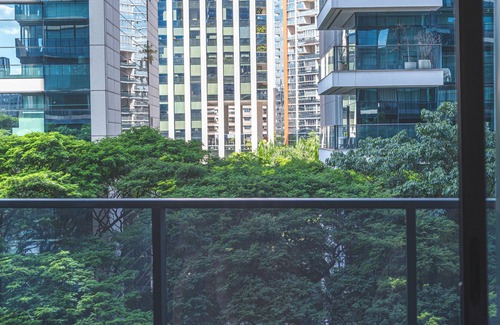 Vila Olimpia Apartment | Charming 1-bedroom apartment in superb Vila Olímpia São Paulo with AC, WiFi