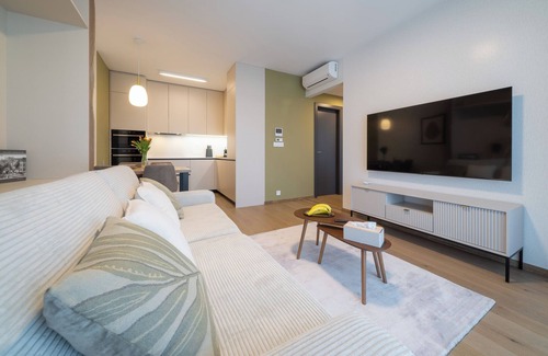 Nivy Apartment | Charming 1-bedroom apartment in enchanting Bratislava with WiFi, AC and Parking.