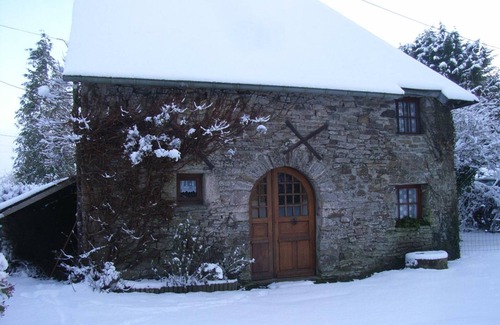 Cerisy-la-Salle Cottage | Charming 17th-Century Stone Cottage with Fireplace, Garden, and Modern Amenities