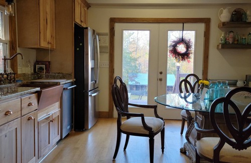 Pilot Mountain Other | Charming 2-bedroom farmhouse nestled in the woods in welcoming Pilot Mountain.