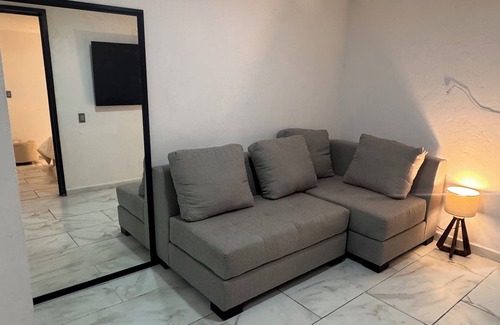Zacatlan Apartment | Charming 2-bedroom apartment, living room in beautiful Zacatlán with WiFi