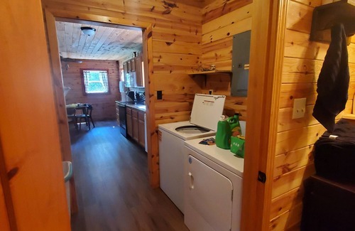 Ironton Cabin | Charming 2 bedroom cabin on a beautiful private lake.