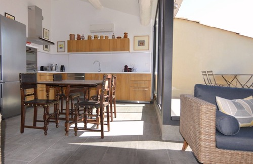 Meze Apartment | Charming 2BR Apartment in Mèze with Terrace and Stunning Views